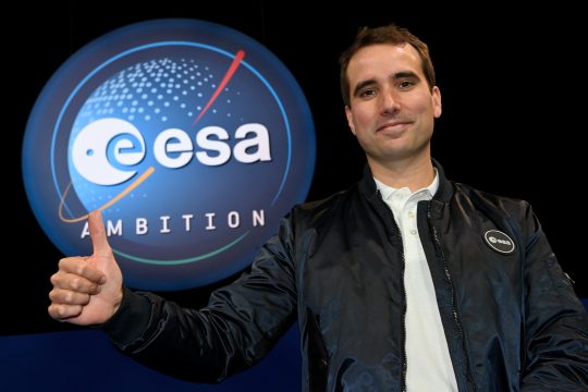 Raphaël Liégeois ist Belgiens neuer Mann im All (Archivbild: Eric Lalmand/Belga)