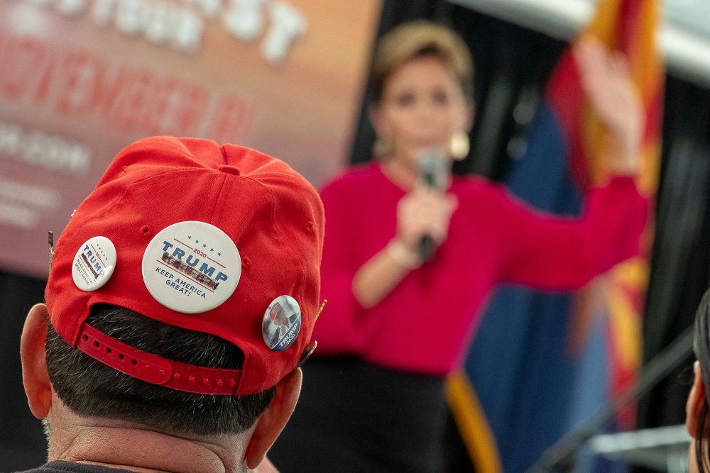 Wahlkampfveranstaltung der Republikaner in Arizona (Bild: Olivier Touron/AFP)