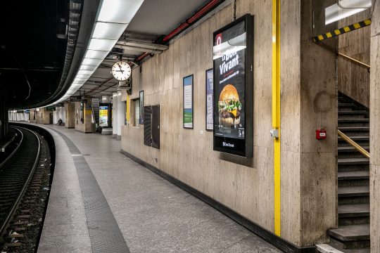 Bahnstreik (Bild: Hatim Kaghat/Belga)