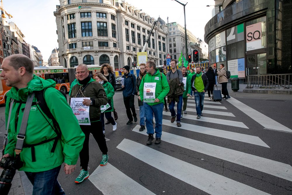 Streik- und Aktionstag in Belgien