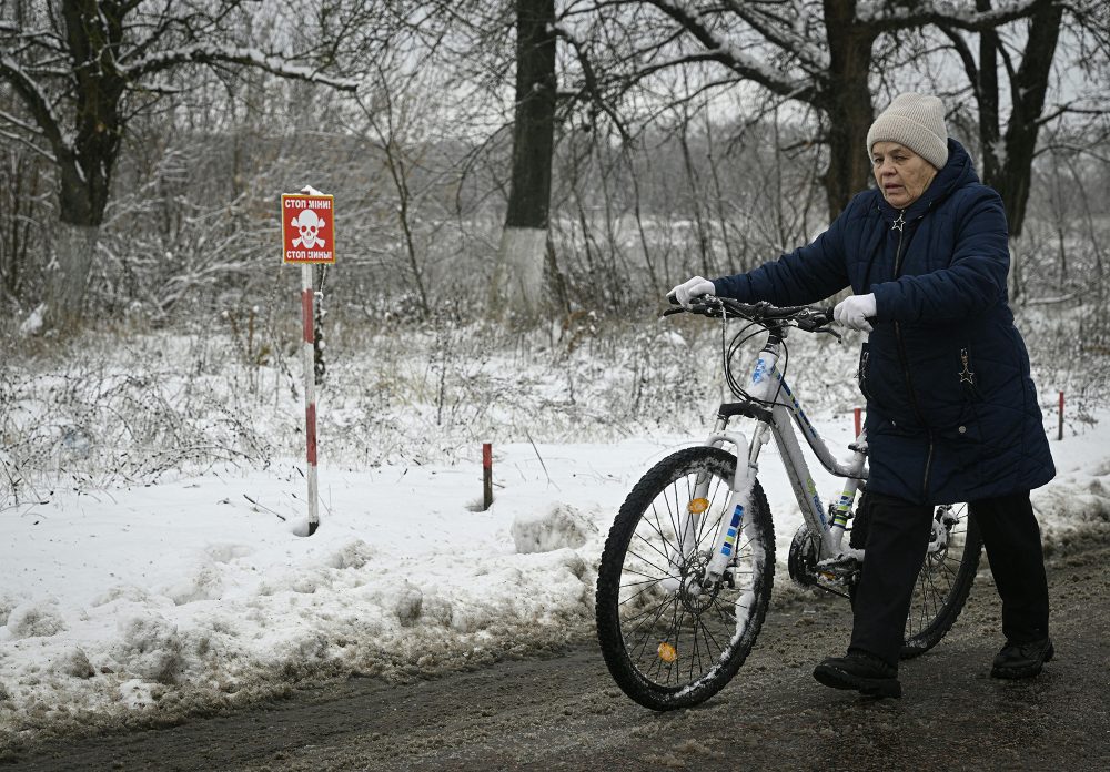 Winter in der Ukraine (Bild: Genya Savilov/AFP)