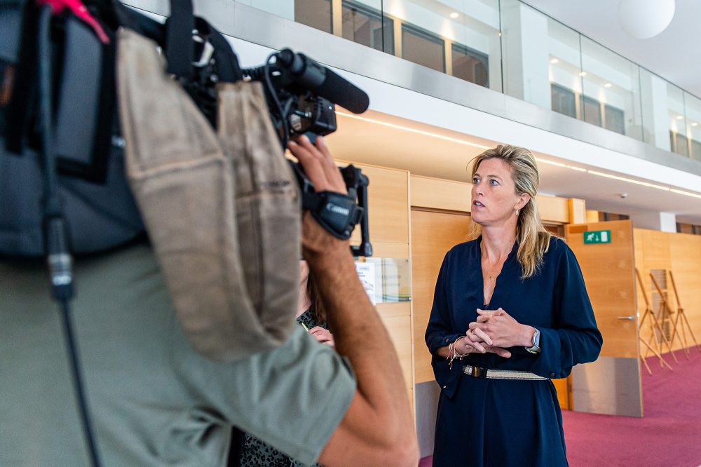 Innenministerin Annelies Verlinden