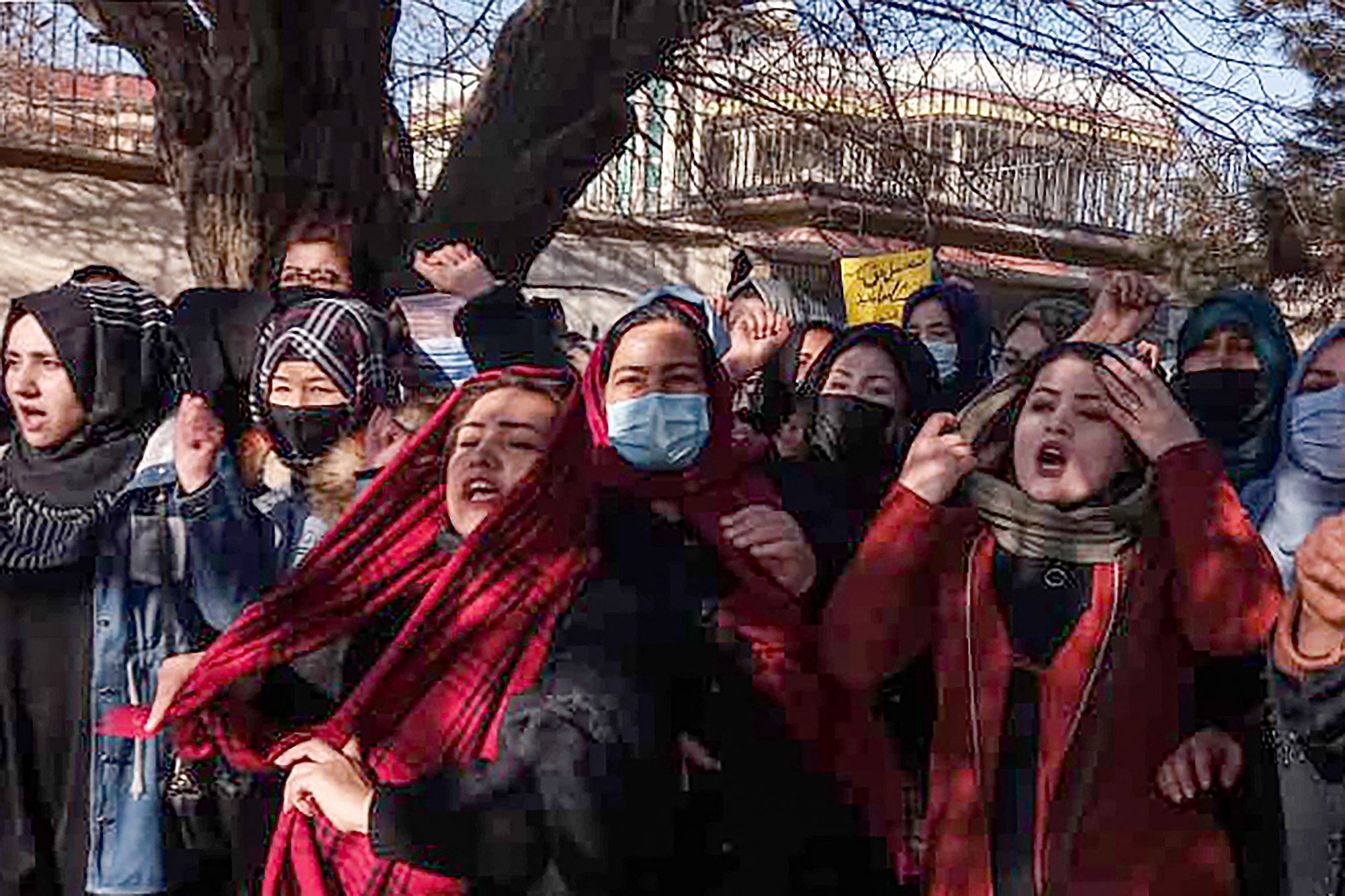 Demonstration am Donnerstag in Kabul