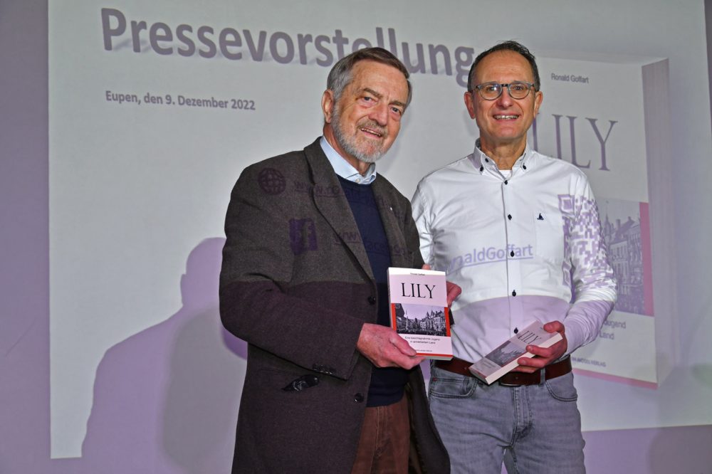 Verleger Arne Houben und Autor Ronald Goffart (Bild: Rhein-Mosel-Verlag)