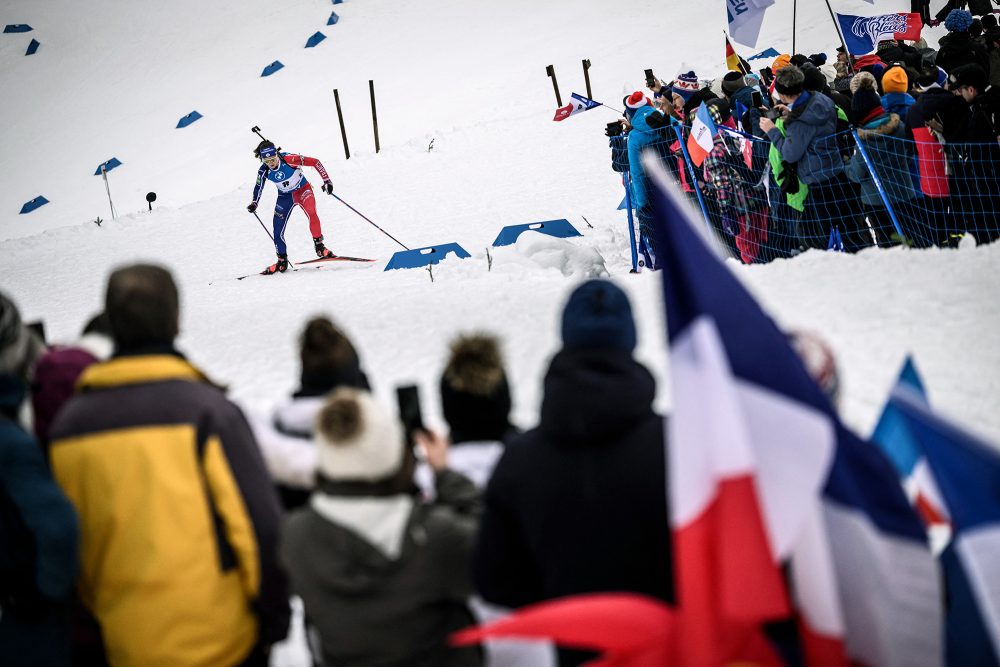 Biathlon-Weltcup: Sprint der Frauen in Le Grand-Bornand