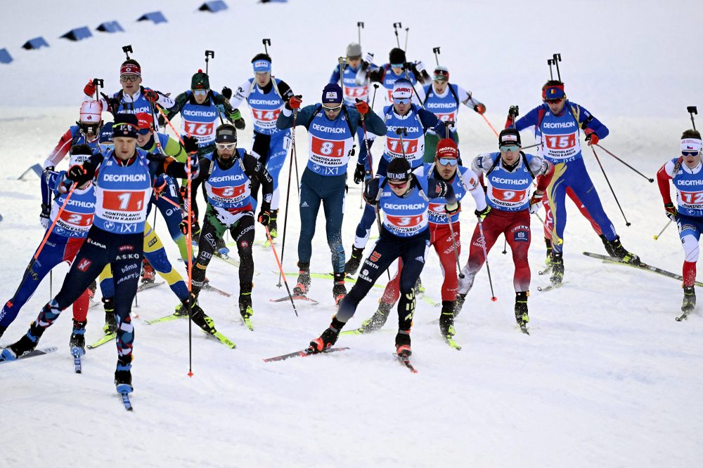 Biathlon-Weltcup in Finnland (Bild: Vesa Moilanen/Lehtikuva/AFP)
