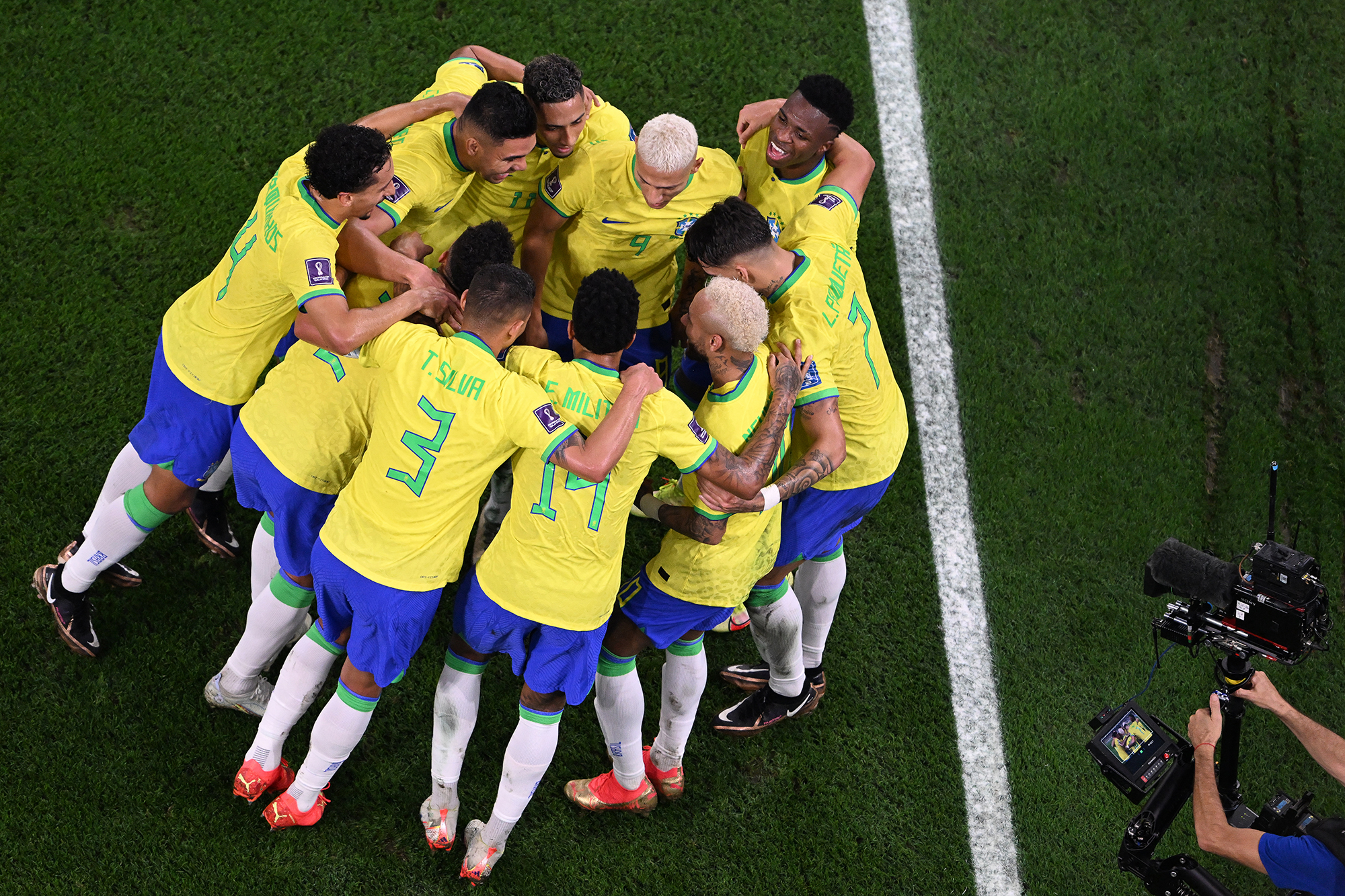 Brasilien erreicht das WM-Viertelfinale