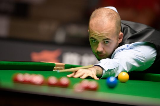 Snooker-Spieler Luca Brecel