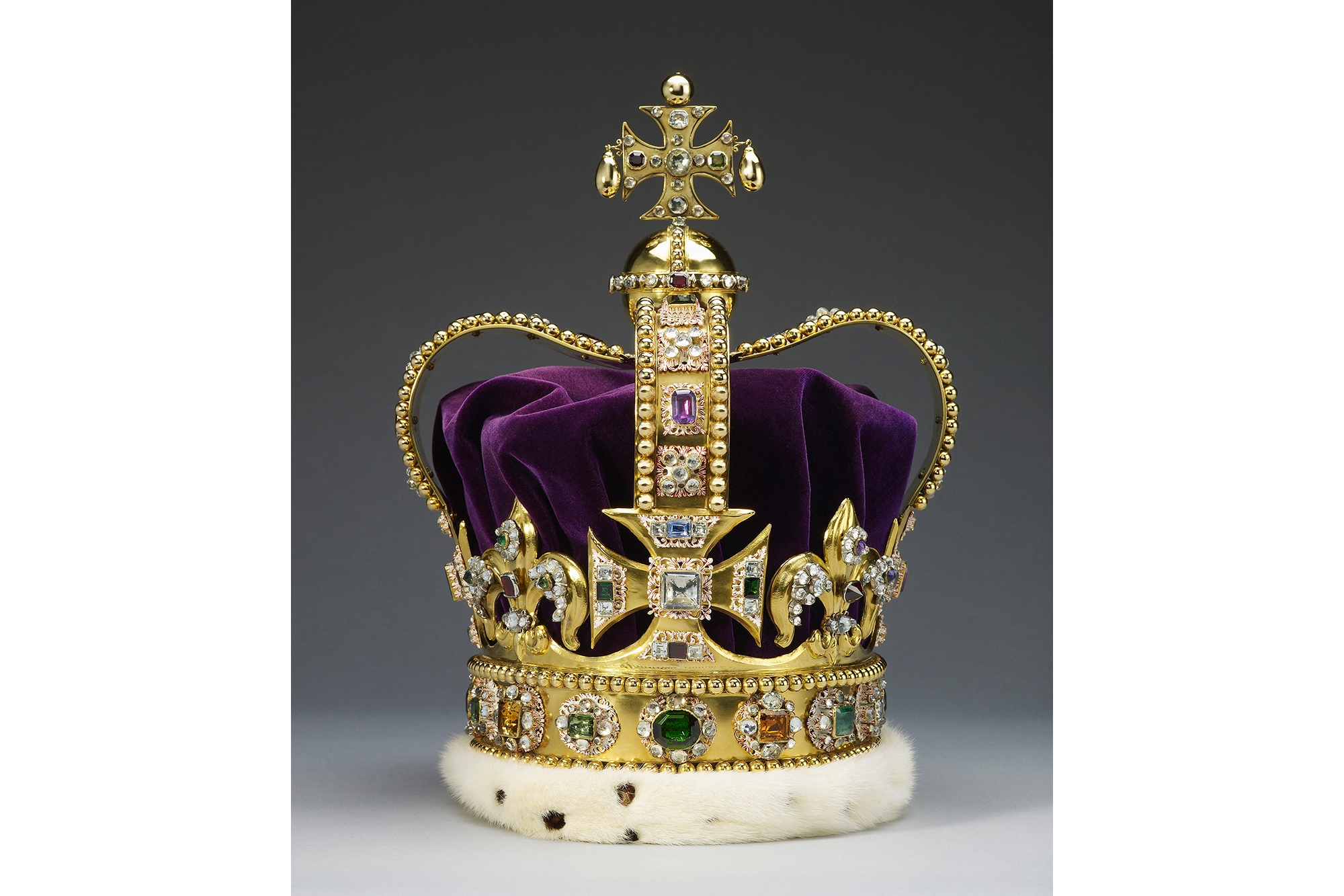 Edwardskrone (Archivbild: Royal Collestion Trust/Buckingham Palace/AFP)