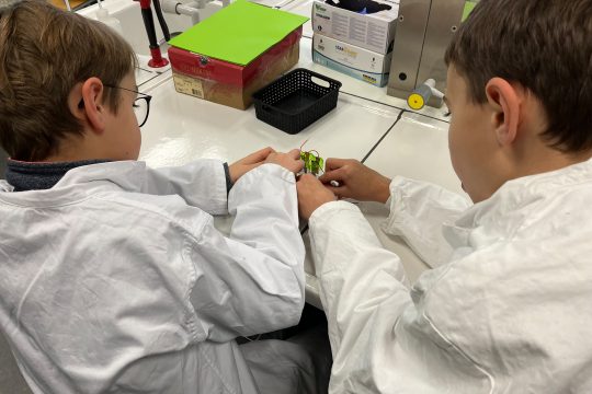 Erlebniswerkstatt am RSI bietet Grundschülern einen Einblick in Technik und Wissenschaft (Bild: Robin Emonts/BRF)