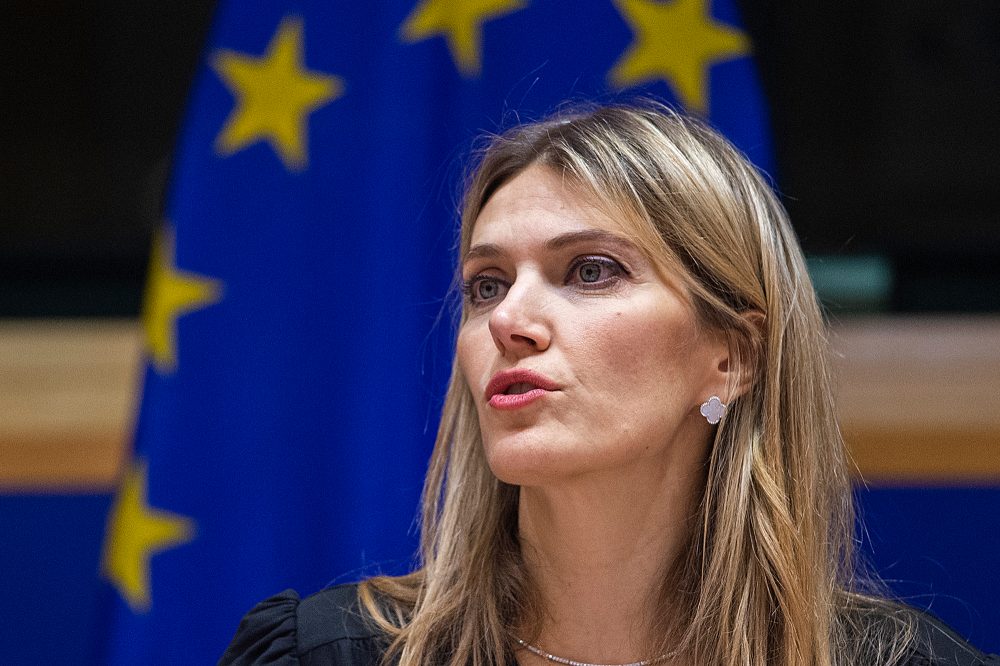 Eva Kaili (Bild: Eric Vidal/European Parliament/AFP)