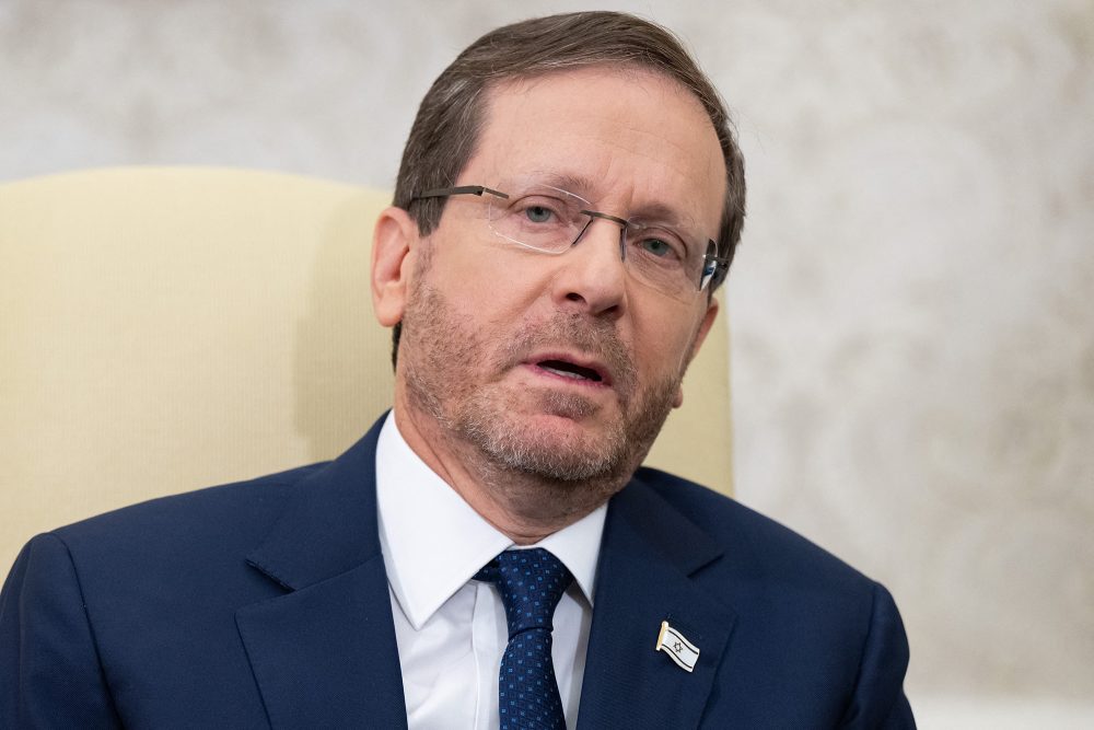 Der israelische Präsident Izchak Herzog