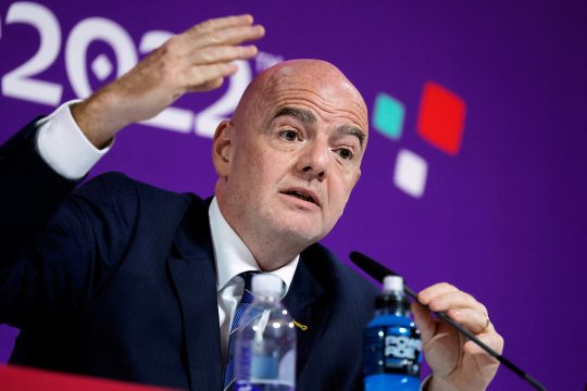 Fifa-Präsident Gianni Infantino (Archivbild: Odd Andersen/AFP)