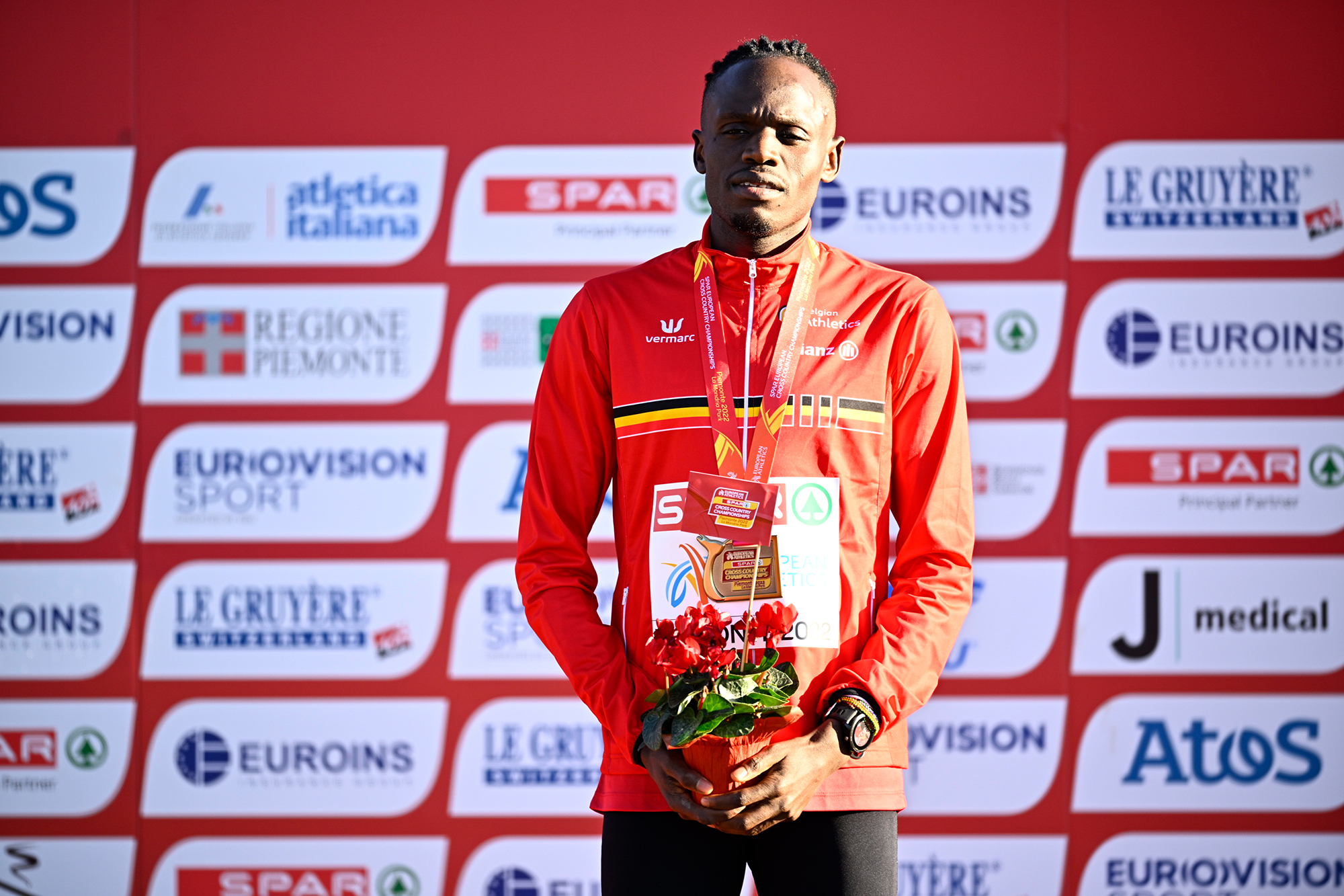 Isaac Kimeli holte EM-Bronze im Crosslauf (Bild: Jasper Jacobs/Belga)