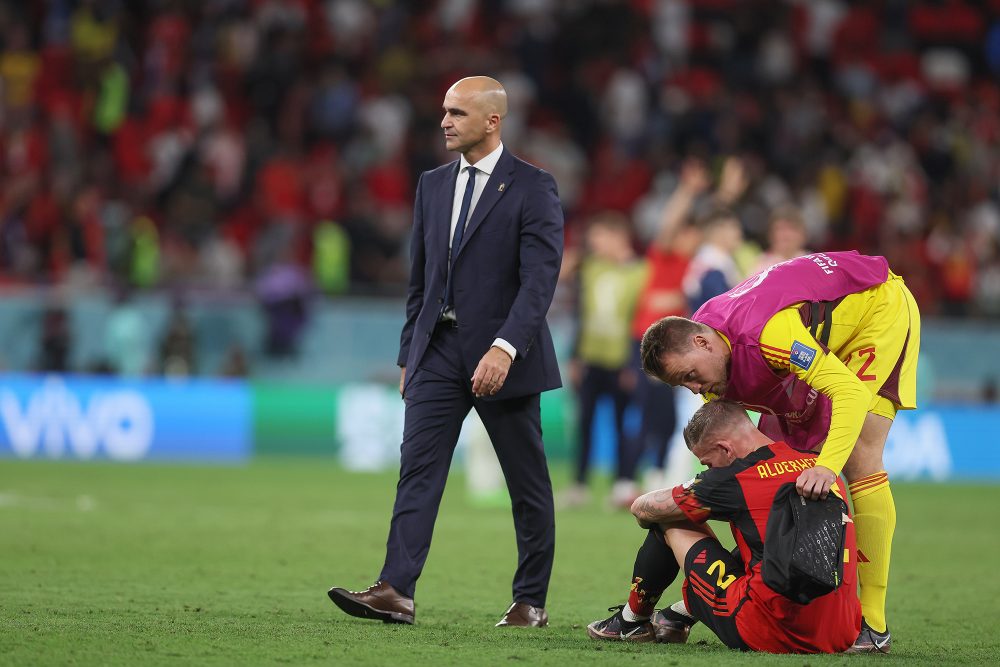 Es war das letzte Spiel für Martinez als belgischer Nationaltrainer (Bild: Bruno Fahy/Belga)