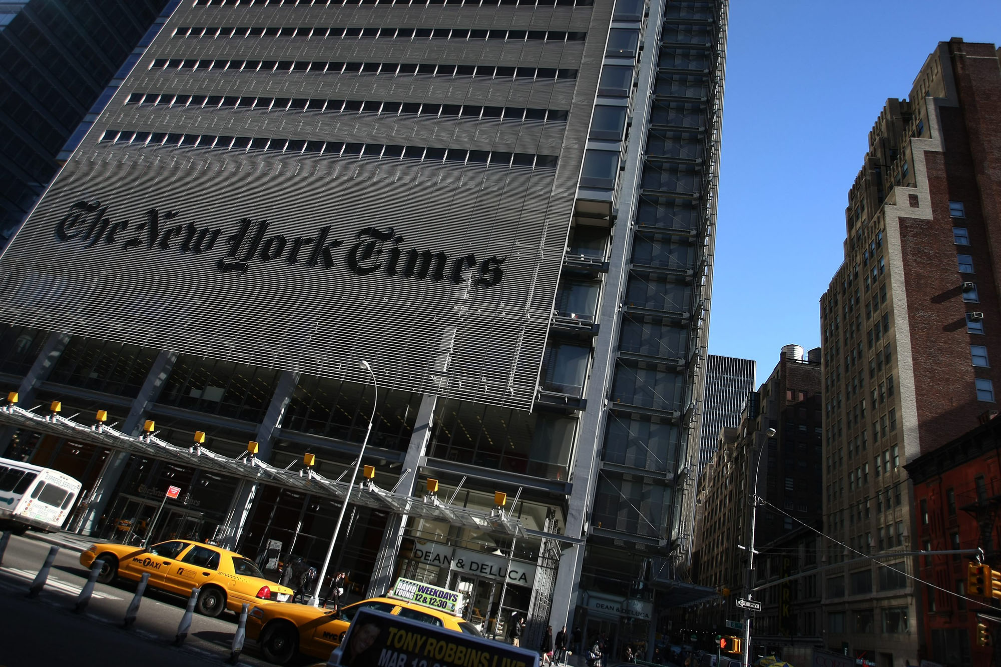 New York Times - Hauptsitz in New York City