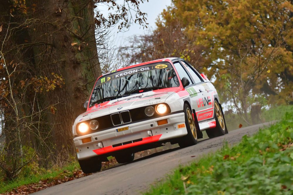 Thierry Neuville hatte im BMW M3 E30 viel Spaß