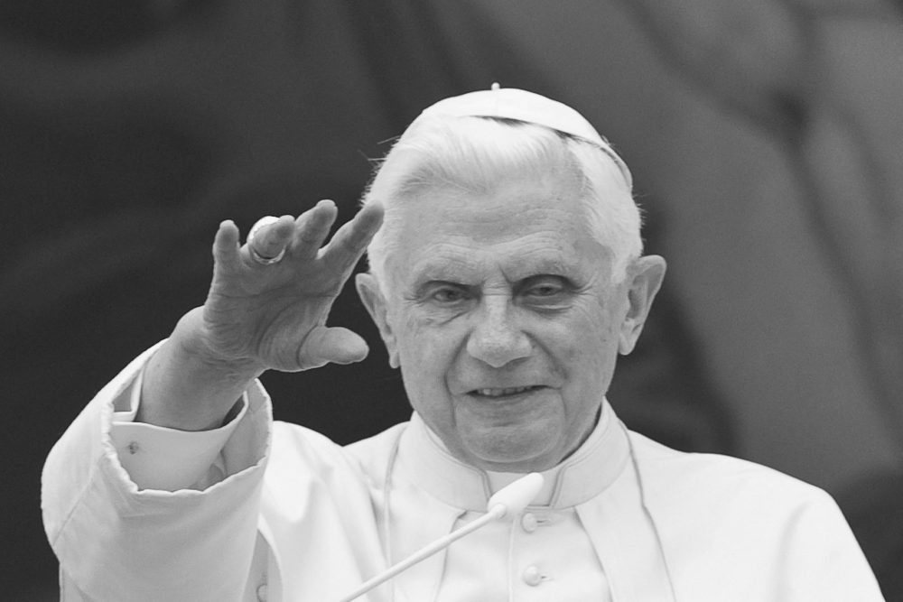 Der verstorbene emeritierte Papst Benedikt XVI. (Bild: Andreas Solaro/AFP)