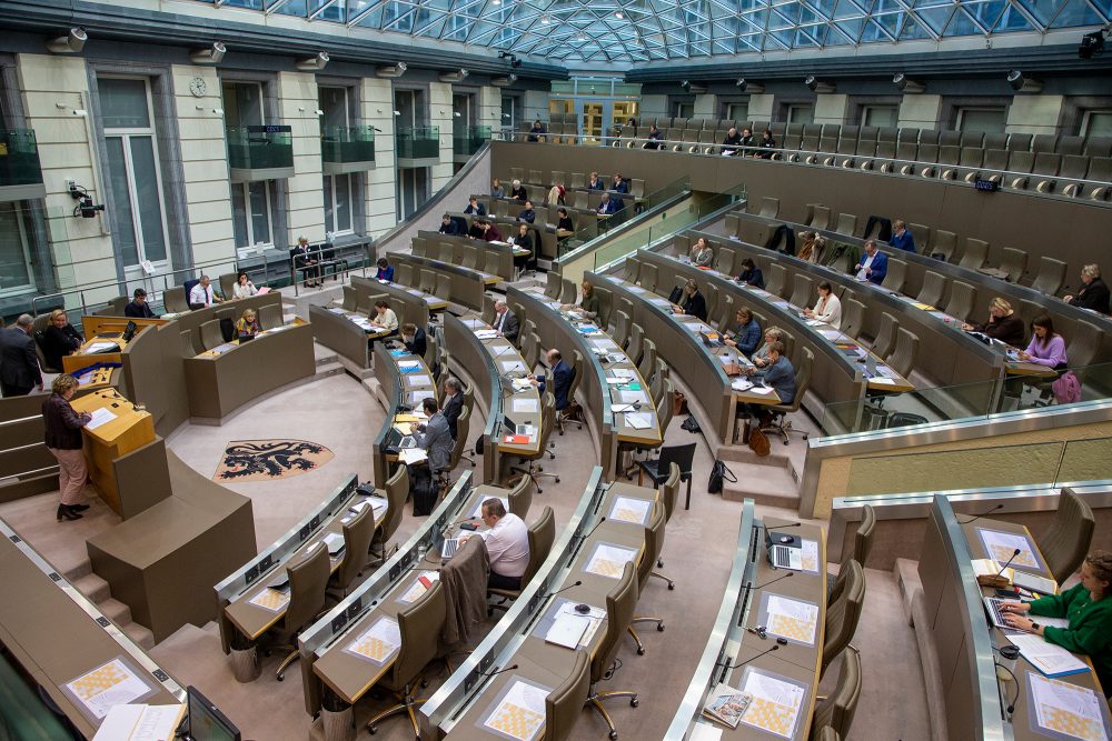 Das flämische Parlament in Brüssel (Bild: Nicolas Maeterlinck/Belga)