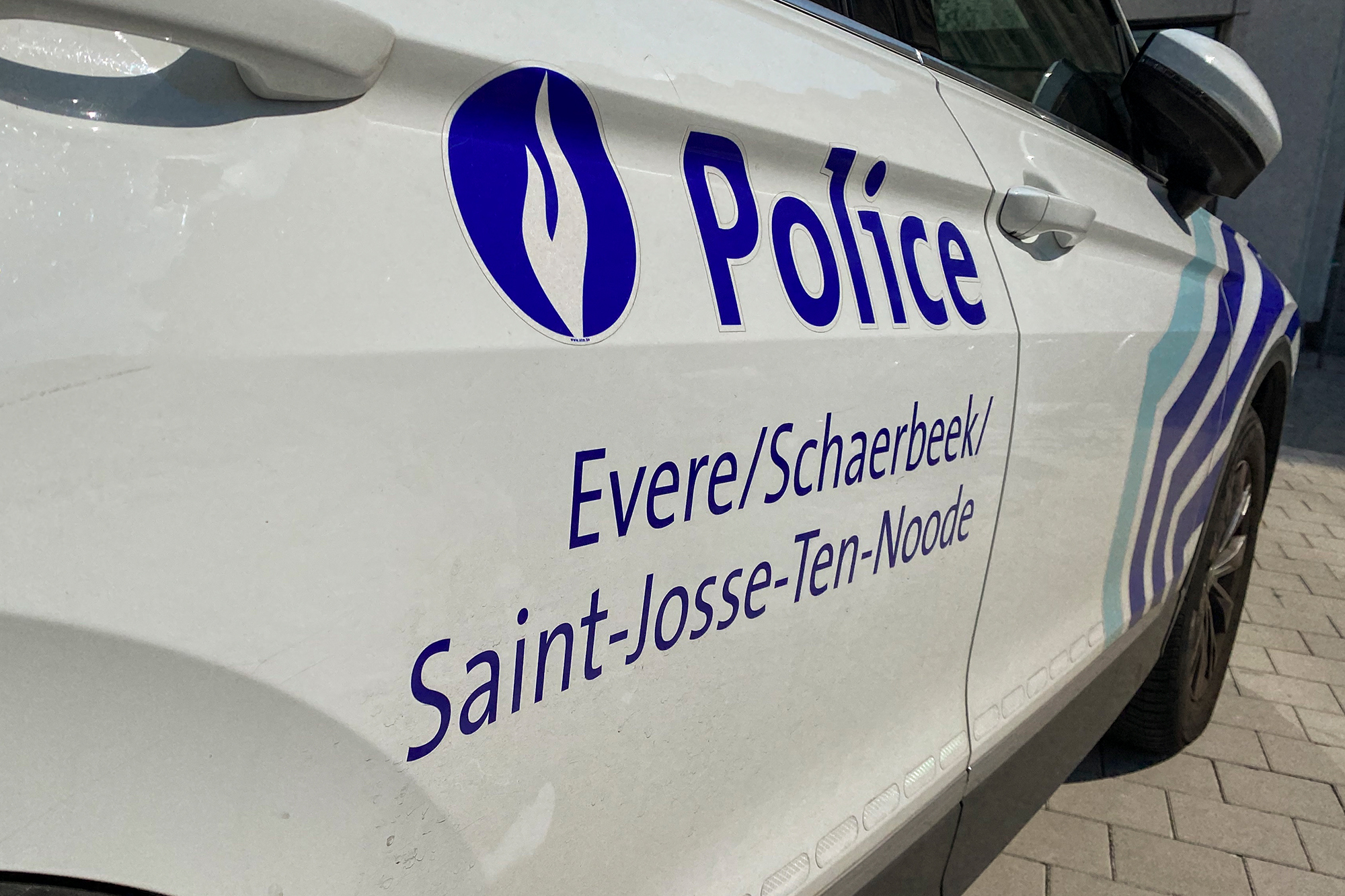 Polizeiauto Evere Schaerbeek Saint-Josse-Ten-Nodde