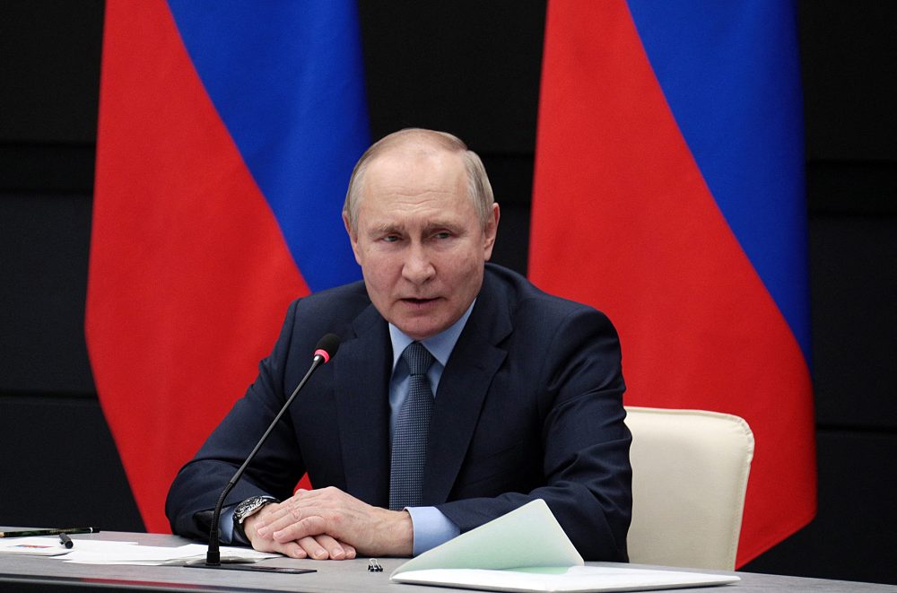 Kremlchef Wladimir Putin am 23.12.2022 (Bild: Sputnik/AFP)