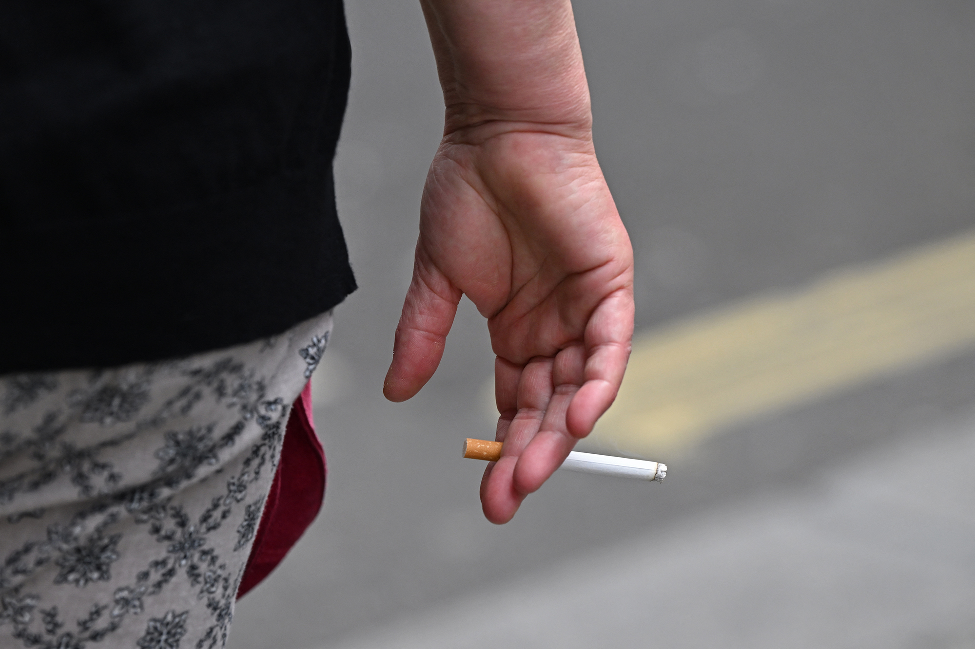 Rauchen (Illustrationsbild: Justin Tallis/AFP)