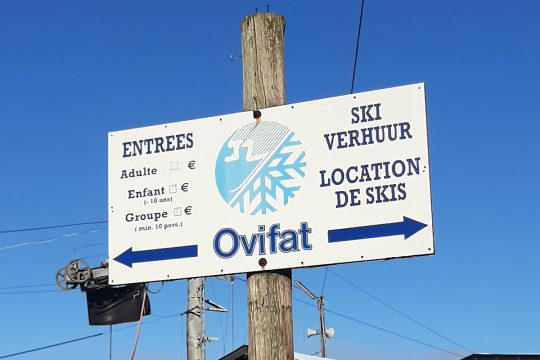 Alpinski-Piste von Ovifat