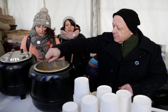 Suppenküche (Illustrationsbild: Geoffroy Van Der Hasselt/AFP)
