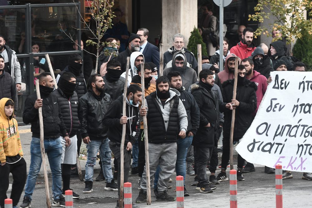 Randale in Thessaloniki (Bild: Sakis MITROLIDIS/AFP)