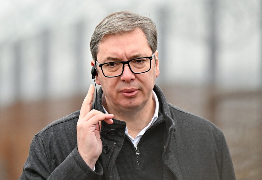 Serbiens Präsident Vucic (Bild: Attila Kisbenedek/AFP)