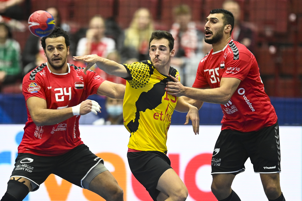 Handball-WM: Nick Braun beim Spiel gegen Ägypten
