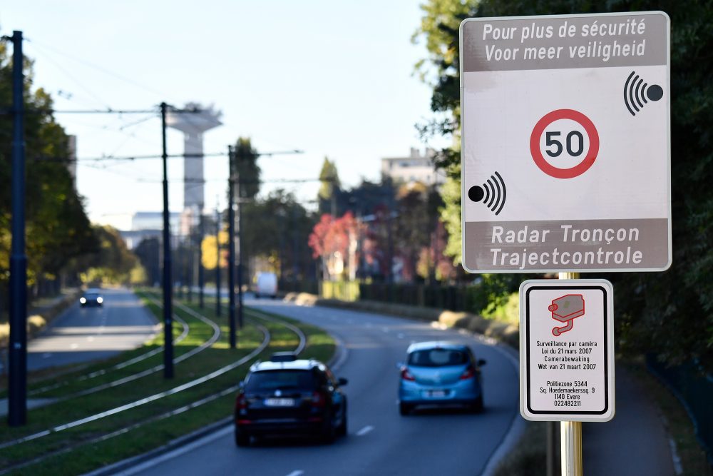 Geschwindigkeitskontrollen in Brüssel (Archivbild: Dirk Waem/Belga)