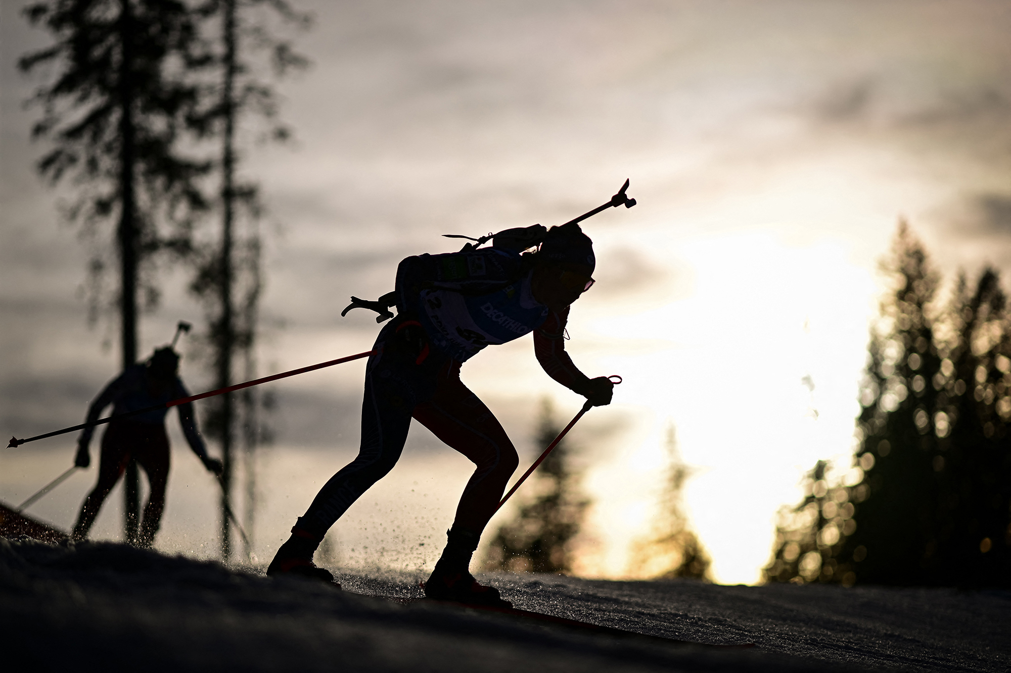 Biathlon (Illustrationsbild: Jure Makovec/AFP)