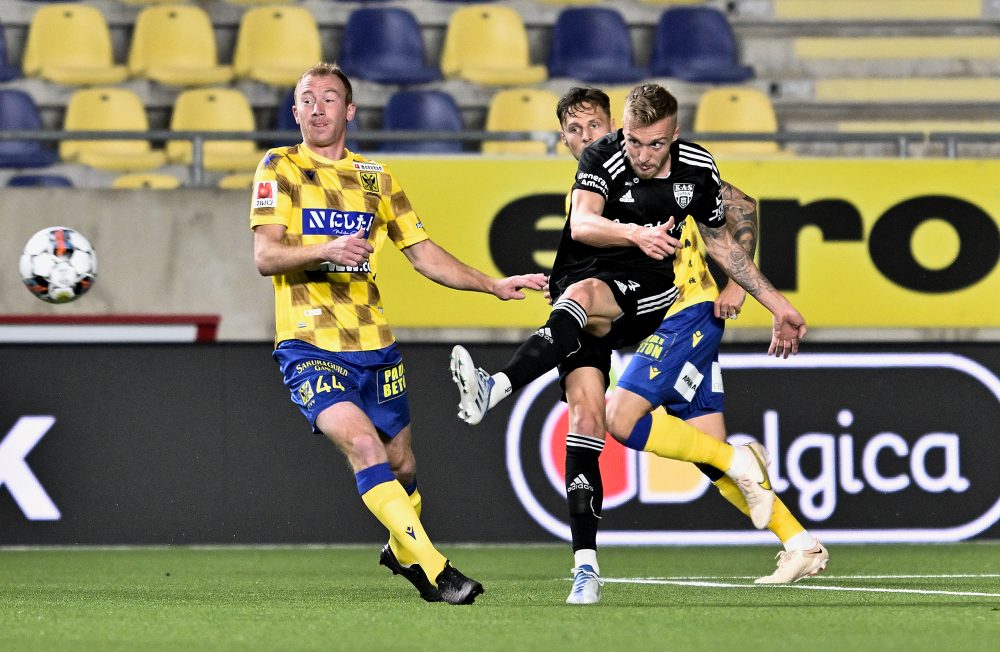 Christian Brüls beim Spiel von Sint-Truiden gegen Eupen am 2. Oktober (Bild: Johan Eyckens/Belga)