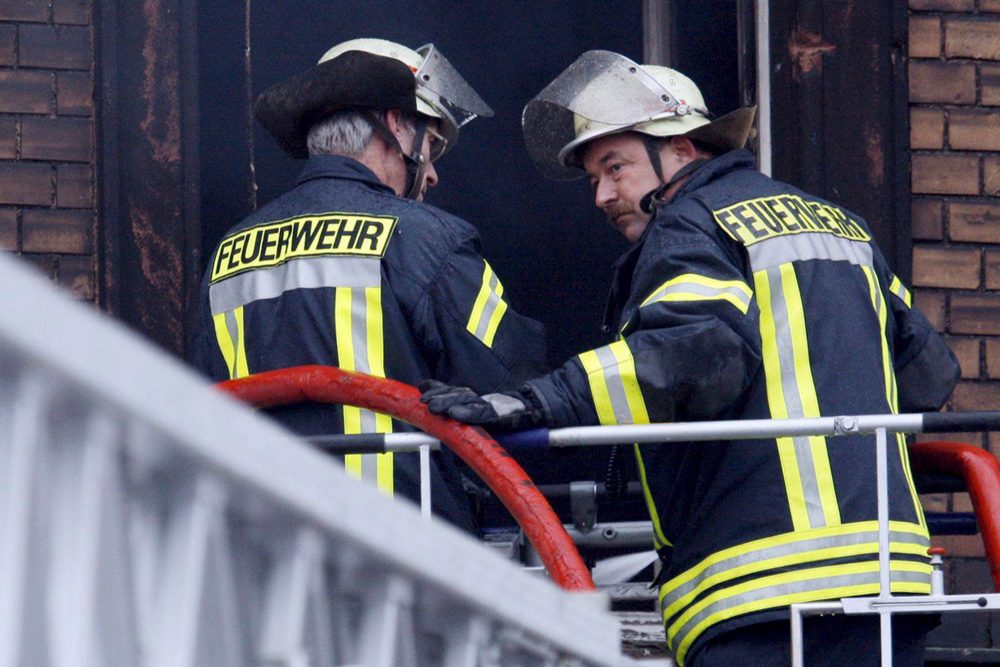 Deutsche Feuerwehr (Illustrationsbild: Ronald Wittek/EPA)