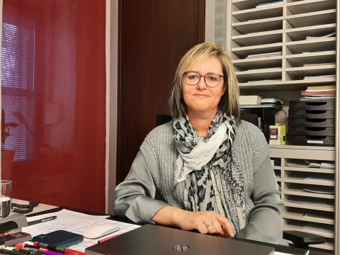 Burg-Reulands Bürgermeisterin Marion Dhur (Bild: Stephan Pesch/BRF)