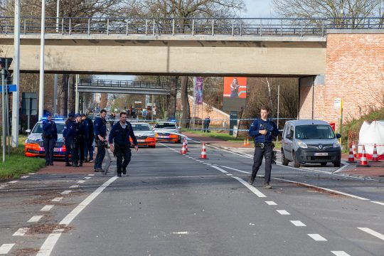 Schwerer Unfall in Muizen bei Mechelen (Bild: Nicolas Maeterlinck/Belga)