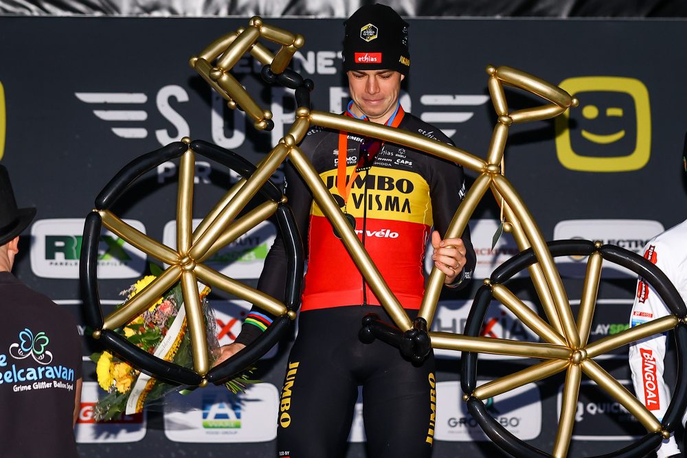 Wout van Aert gewinnt Superprestige in Gullegem (Bild: David Pintens/Belga)