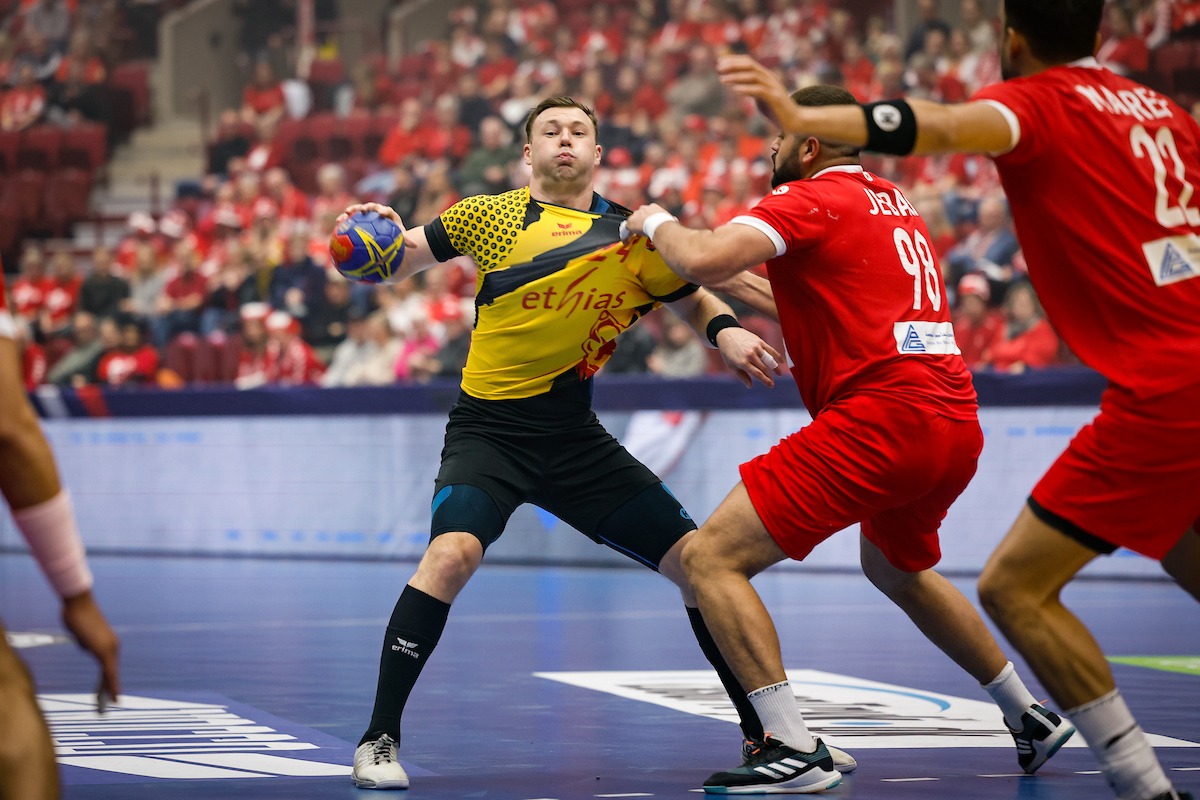 Handball-WM: Belgien vs Tunesien