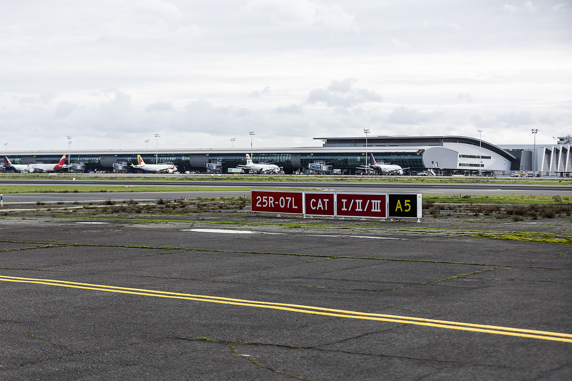 Brussels Airport in Zaventem (Archivbild: James Arthur Gekiere/Belga)