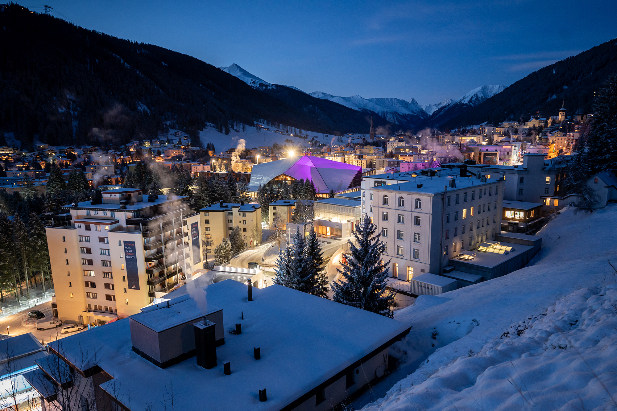 Davos in der Schweiz (Bild: Fabrice Coffrini/AFP)