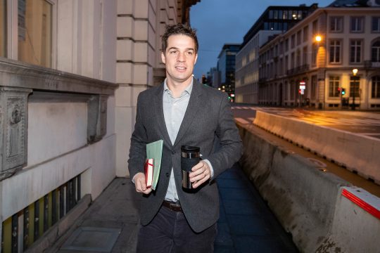 Staatssekretär Thomas Dermine (Bild: Nicolas Maeterlinck/Belga)