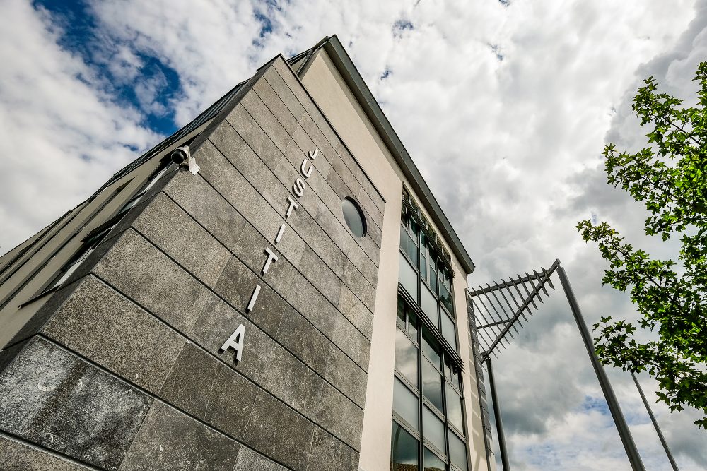 Justizgebäude Eupen (Archivbild: Bruno Fahy/Belga)