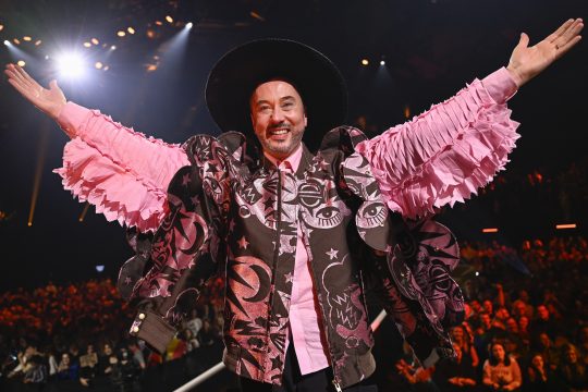 Der Sänger Gustaph wird Belgien in Liverpool mit seinem Song "Because of you" vertreten (Bild: Laurie Dieffembacq/Belga)