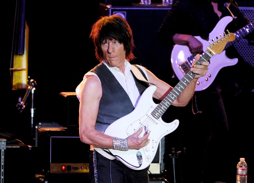 Jeff Beck bei einem Konzert in Los Angeles im Oktober 2013 (Archivbild: Kevin Winter/Getty Images North America/AFP)