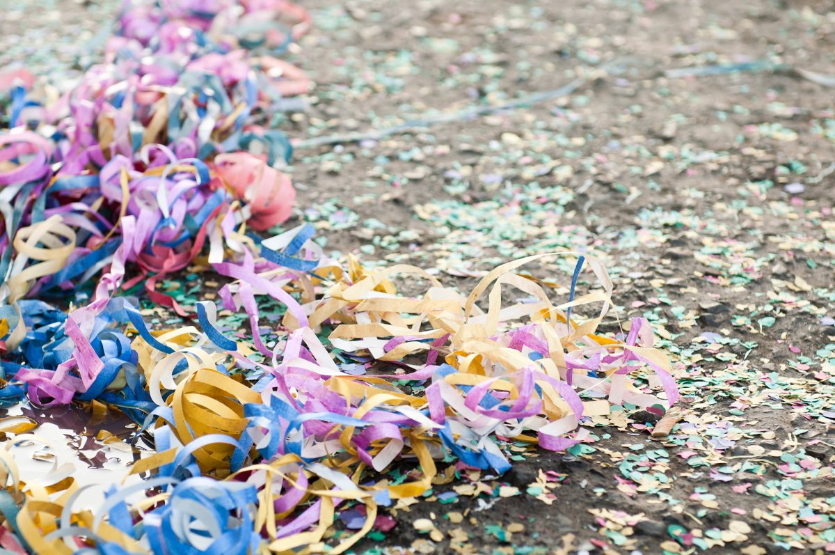 Partykonfetti (LEISHEFEN0329) – Buntes, Wiederverwendbares Konfetti Für Feiern