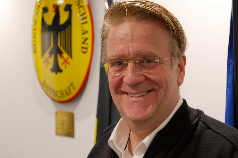 Martin Kotthaus, deutscher Botschafter in Belgien (Bild: Kay Wagner/BRF)