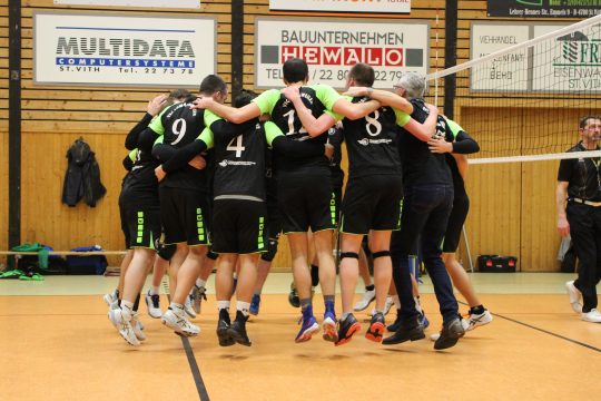 Dg-Derby zwischen dem VBC Lommersweiler und Sporta Eupen-Kettenis (Bild: Christoph Heeren/BRF)