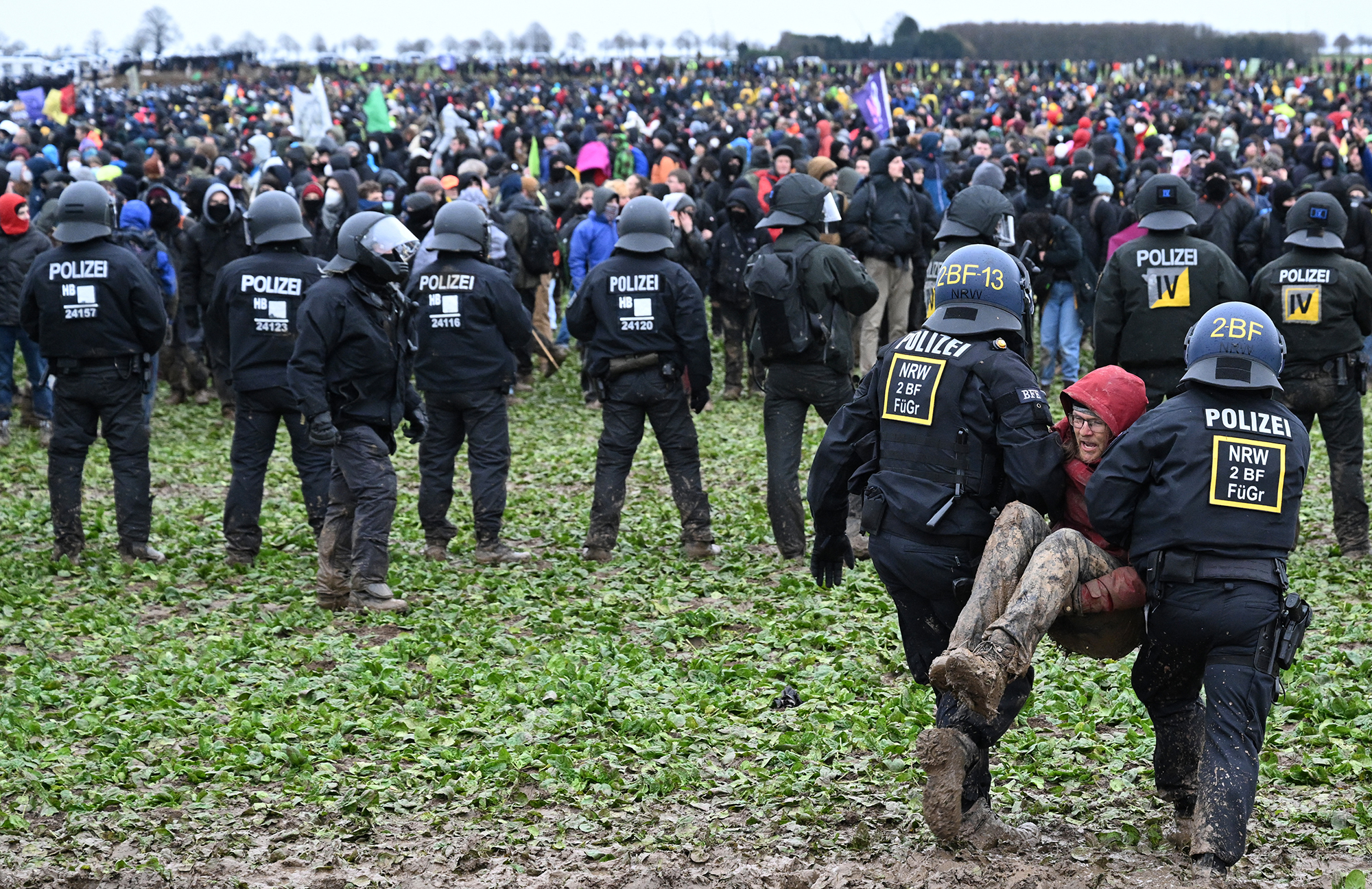 Demo in Lützerath (Bild: Ina Fassbender/AFP)