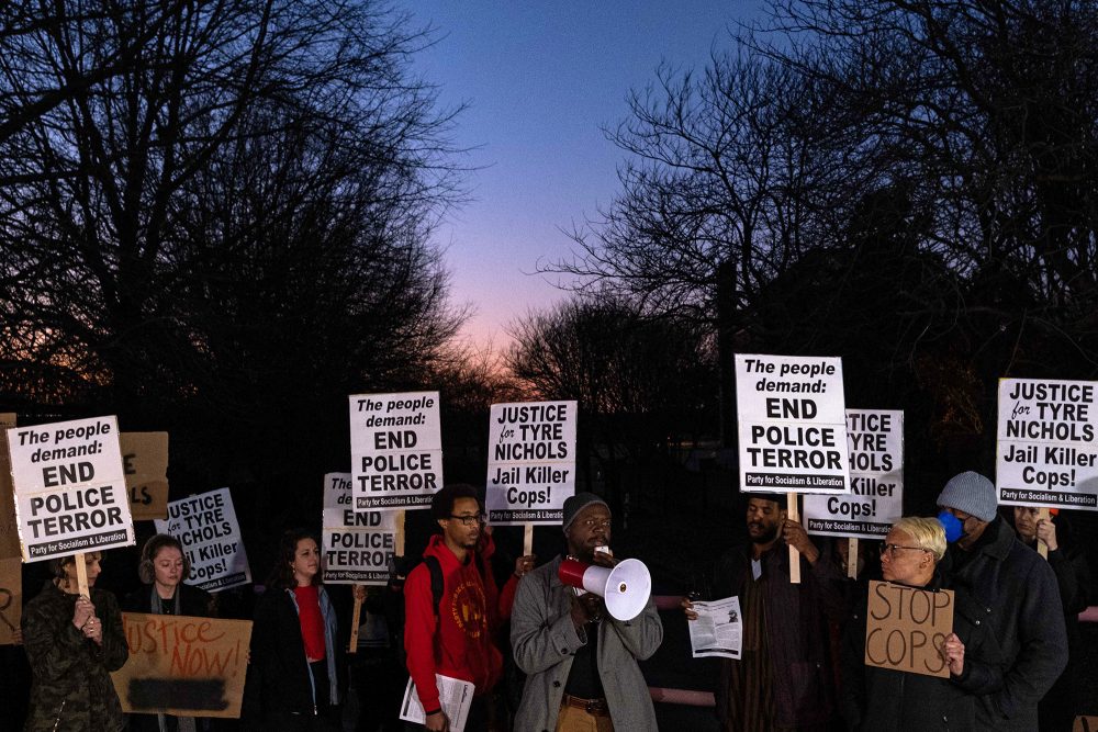 Demonstranten in Memphis (Bild: Seth Herald/AFP)